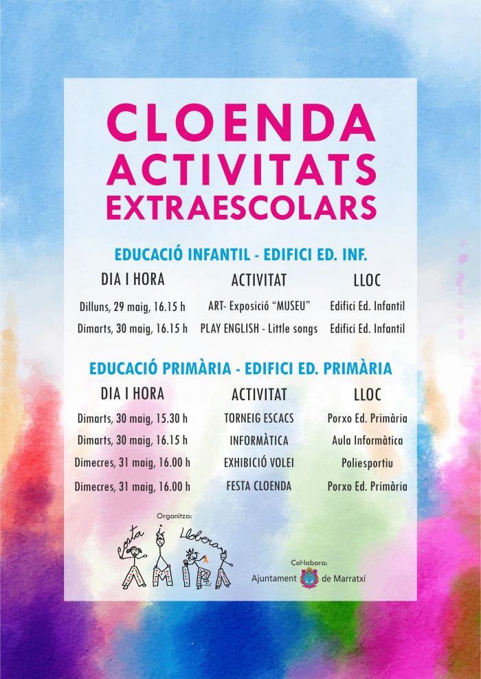 cloenda activitats